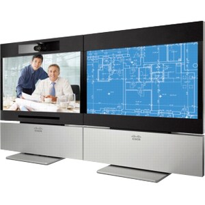 Cisco TelePresence Profile 65-inch Dual Web Conference Equipment - CMOS - 1920 x 1200 Video - H.323 - Point-to-Point - NTSC/PAL - 60 fps - 6 x HDMI - CTS-P65DC90-K9