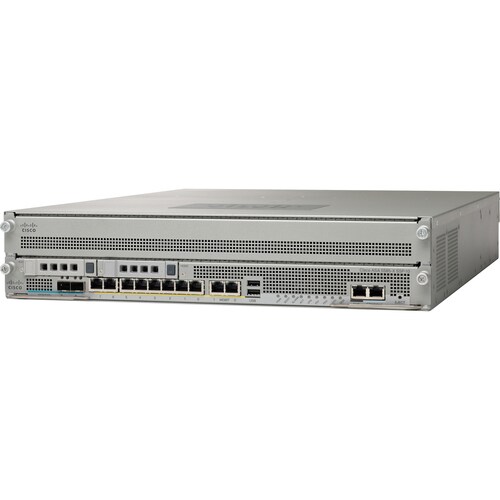 Cisco 5585-X Firewall Appliance - 6 Port - Gigabit Ethernet - 20 Gbit/s Firewall Throughput - 6 Total Expansion Slots ASA5585-S40P40-K9 - ASA5585-S40P40-K9