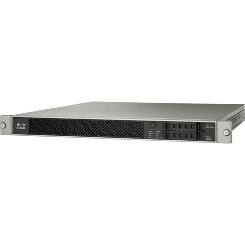 Cisco ASA 5545-X Nework Security/Firewall Appliance - 8 Port - 10/100/1000Base-T - Gigabit Ethernet - DES - 8 x RJ-45 - 1 Total Expansion Slots - 1U - - ASA5545-K8