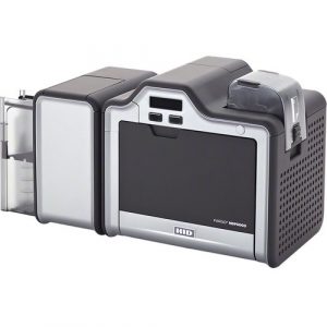 Fargo HDP5000 Double Sided Desktop Dye Sublimation/Thermal Transfer Printer - Color - Card Print - Ethernet - USB - LCD Display Screen - 2.13" Print Width - 24 - 89781