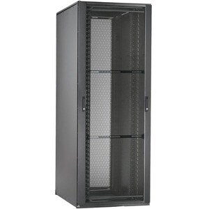 Panduit Net-Access N N8522BC Rack Cabinet - For LAN Switch - 45U Rack Height - Floor Standing - Black - Steel N8522BC - N8522BC