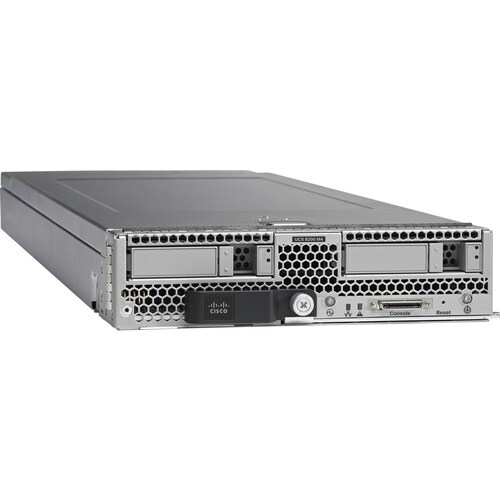 Cisco B200 M4 Blade Server - 2 Xeon E5-2683 v3 2 GHz - 256 GB RAM - 12Gb/s SAS Controller - 2 Processor Support - 768 GB RAM - UCS-CX-B200M4-P