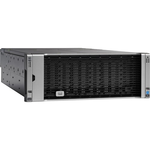 Cisco C3160 4U Rack Server - Xeon E5-2695 v2 2.40 GHz - 256 GB RAM - 12Gb/s SAS Controller - 2 Processor Support - 512 GB RAM Support - UCS-SA-C3160-D