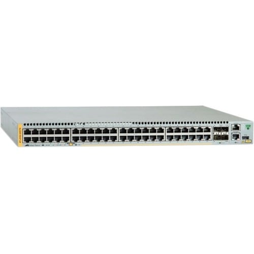 Allied Telesis AT-X930-52GTX Layer 3 Switch - 48 Ports - Manageable - Gigabit Ethernet, 10 Gigabit Ethernet - 10/100/1000Base-T, 10GBase-X - 3 Layer Supported - Twisted Pair, Optical - AT-X930-52GTX-901