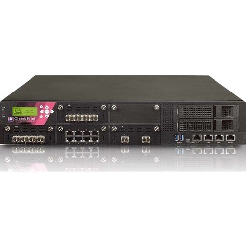 Check Point 23800 Appliance - 10/100/1000Base-T - Gigabit Ethernet - AES (128-bit) - 5 Total Expansion Slots - 2U - Rack-mountable CPAP-SG23800-NGTP-SSD - CPAP-SG23800-NGTP-SSD