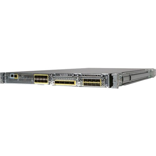 Cisco FirePOWER 4140 Network security/Firewall Appliance - 10GBase-X, 40GBase-X - 40 Gigabit Ethernet - 14 Total Expansion Slots - 1U - Rack-mountable, Rail-mountable FPR4140-AMP-K9 - FPR4140-AMP-K9