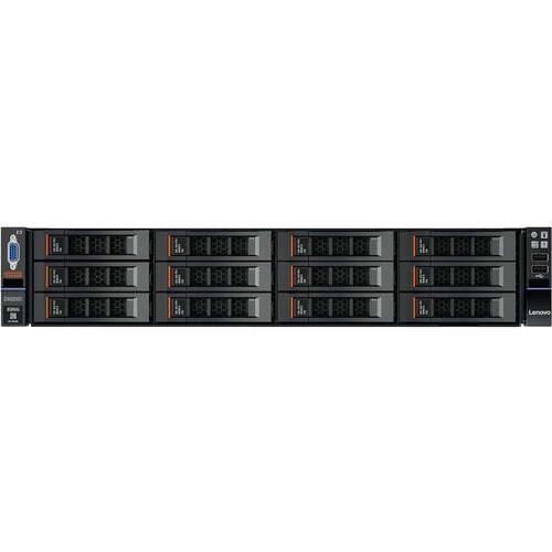 Lenovo DX8200C 5120C2U NAS Server - 1 x Intel Xeon E5-2630 v4 Deca-core (10 Core) 2.20 GHz - 14 x HDD Installed - 112 TB Installed HDD Capacity - 5120C2U