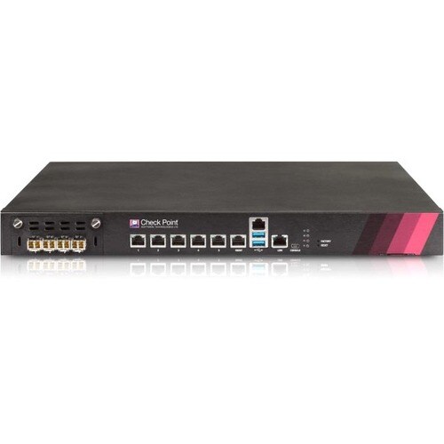 Check Point 5100 Next Generation Security Gateway For The Branch And Small Office - 5 Port - 10/100/1000Base-T - Gigabit Ethernet - AES (128-bit) - 5 x RJ-45 - CPAP-SG5100-NGTP-SSD-HA