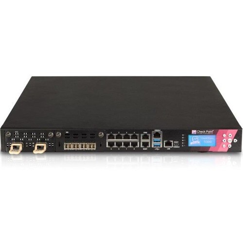 Check Point 5900 Next Generation Security Gateway For The Mid-Size Enterprise - 8 Port - 10/100/1000Base-T - Gigabit Ethernet - AES (128-bit) - 8 x RJ-45 - 2 - CPAP-SG5900-NGTX-HPP