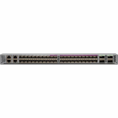 Cisco NCS-5001 Router - Management Port - 44 SFP+ Slots, QSFP28 Slots - 16 GB - 100 Gigabit Ethernet - IEEE 802.1Q, IEEE 802.1ad - 1U - Rack-mountable - NCS-5001-SAT-BUN
