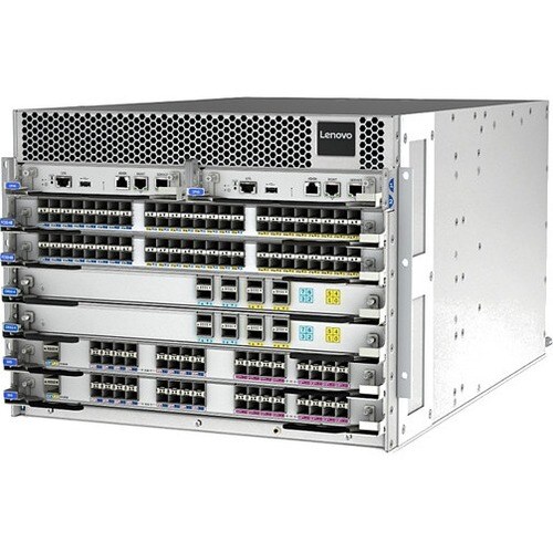 Lenovo DB400D Fibre Channel Switch - 32 Gbit/s - 16 Fiber Channel Ports - 6 x RJ-45 - 16 x Total Expansion Slots - Manageable - Rack-mountable - - 6684B2A