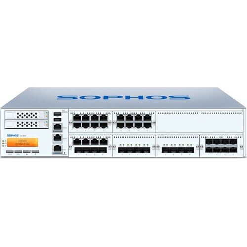 Sophos SG 650 Network Security/Firewall Appliance - 8 Port - 1000Base-T, 10GBase-X - 10 Gigabit Ethernet - 8 x RJ-45 - 4 Total Expansion Slots - 2U - - SP6522SUSK