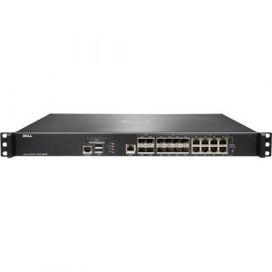 SonicWall NSA 6600 Network Security/Firewall Appliance - 8 Port - 1000Base-T, 10GBase-X - 10 Gigabit Ethernet - DES, 3DES, AES (128-bit), AES (192-bit), AES (256-bit), MD5, SHA-1 - - 01-SSC-1716