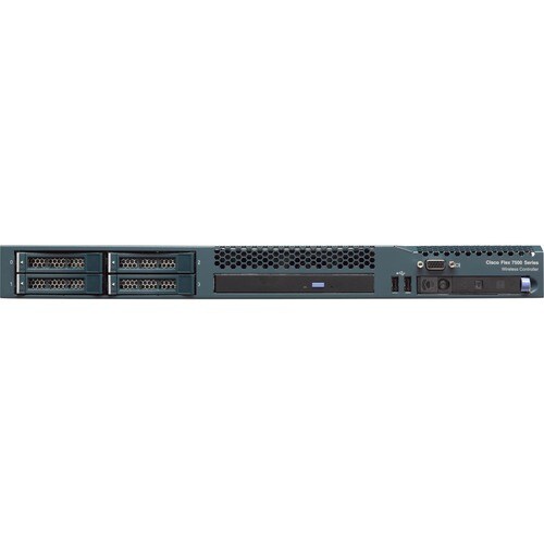 Cisco Flex CT7510 Wireless LAN Controller - 3 x Network (RJ-45) - 10 Gigabit Ethernet, Ethernet, Fast Ethernet, Gigabit Ethernet - Rack-mountable - AIR-CT7510-2KK9-RF - Image 2