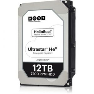 HGST Ultrastar He12 12 TB Hard Drive - 3.5" Internal - SAS (12Gb/s SAS) - 7200rpm - 12 Pack 1EX0351 - 1EX0351