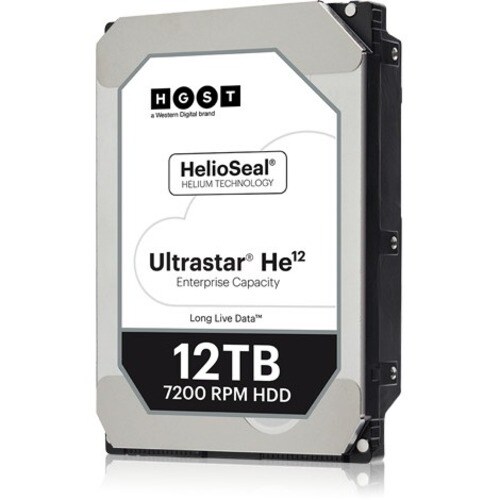 HGST Ultrastar He12 12 TB Hard Drive - 3.5" Internal - SAS (12Gb/s SAS) - 7200rpm - 12 Pack 1EX0353 - 1EX0353