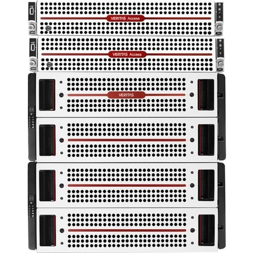 Veritas Access 3340 SAN Storage System - 82 x HDD Installed - 636.30 TB Installed HDD Capacity - 12Gb/s SAS Controller - RAID Supported - 6 RAID Levels - 20957-M0033