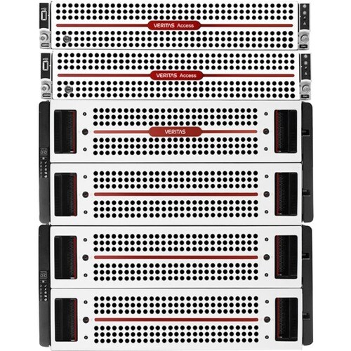Veritas Access 3340 SAN Storage System - 82 x HDD Installed - 636.30 TB Installed HDD Capacity - 12Gb/s SAS Controller - RAID Supported - 6 RAID Levels - 20957-M0021