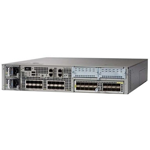 Cisco ASR1002-HX Router - Management Port - 17 - 10 Gigabit Ethernet - 2U - Rack-mountable - 90 Day - ASR1002-HX-DNA