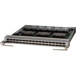 Cisco 36-Port 100 Gigabit Ethernet QSFP28 Line Card with TCAM - For Data Networking, Optical NetworkOptical Fiber100 Gigabit Ethernet - 100GBase-X - 36 x Expansion Slots - QSFP28 - N9K-X9636C-RX=