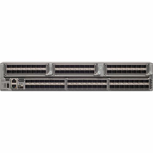 Cisco MDS 9396T Fibre Channel Switch - 96 Ports - 32 Gbit/s - 96 Fiber Channel Ports - Gigabit Ethernet - 96 x Total Expansion Slots - SFP+ - DS-C9396T-96ETK9 - Image 2