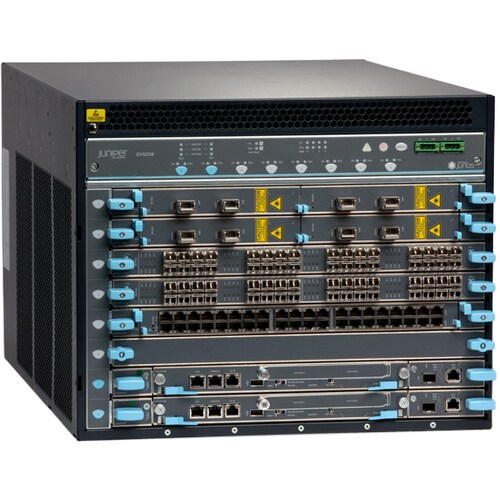 Juniper EX9200 Ethernet Switch - Manageable - 3 Layer Supported - 800 W Power Consumption - 8U - Rack-mountable - 1 Year Limited Warranty - TAA Compliant EX9208-RED3B-AC-T - EX9208-RED3B-AC-T - Image 2