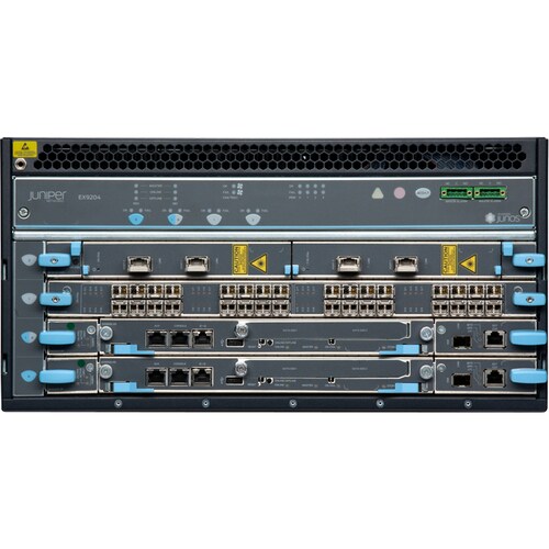 Juniper EX9200 Ethernet Switch - Manageable - 3 Layer Supported - 690 W Power Consumption - 5U - Rack-mountable - 1 Year Limited Warranty - TAA Compliant EX9204-RED3B-AC-T - EX9204-RED3B-AC-T - Image 2