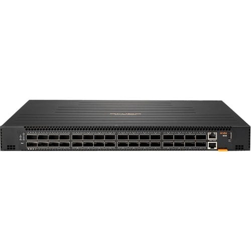 HPE 8325-32C Ethernet Switch - Manageable - 100 Gigabit Ethernet - 100GBase-X - 3 Layer Supported - Modular - 550 W Power Consumption - Optical Fiber - 1U - JL627A#B2B