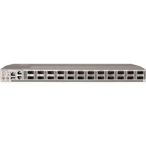 Cisco NCS55A1 Fixed 24x100G chassis bundle - 24 Ports - Management Port - 100 Gigabit Ethernet - 1U - Rack-mountable - 1 Year - NCS-55A1-24H-B