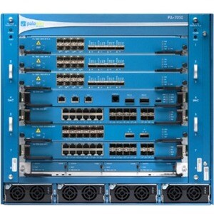 Palo Alto PA-7050 Network Security/Firewall Appliance - 1000Base-X - Gigabit Ethernet - 3DES, AES (128-bit), AES (192-bit), AES (256-bit), MD5, SHA-1, SHA-256, SHA-384, SHA-512 - 9U - Rack-mountable - PAN-PA-7050-DC-SYS-LAB - Image 2