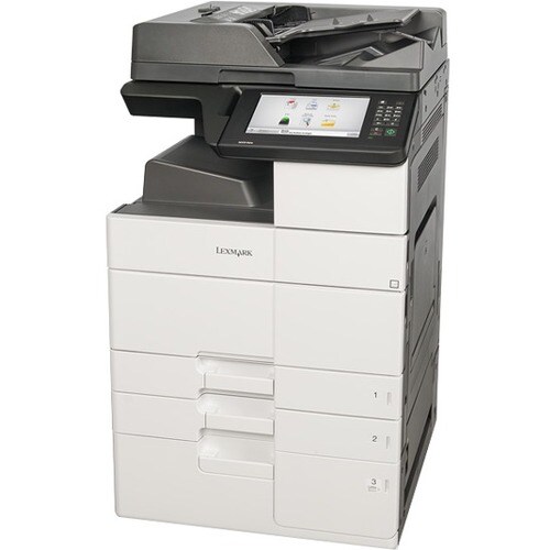 Lexmark MX911dte Laser Multifunction Printer - Monochrome - TAA Compliant - Copier/Fax/Printer/Scanner - 55 ppm Mono Print - 1200 x 1200 dpi Print - Automatic Duplex Print - - 26ZT006