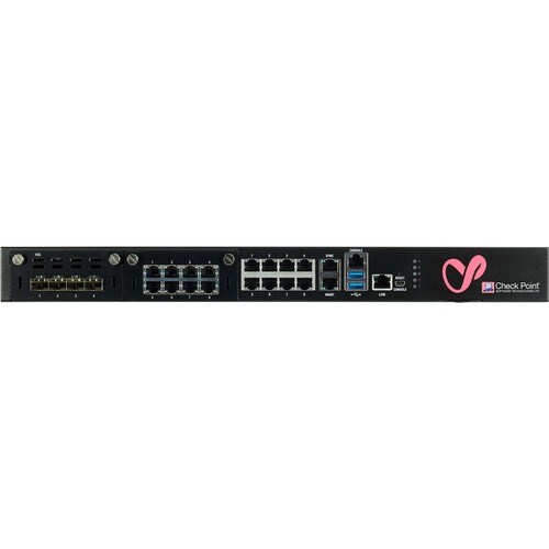 Check Point Quantum 6800 Security Gateway - 10 Port - 10/100/1000Base-T, 1000Base-F, 10GBase-F, 40GBase-F - 40 Gigabit Ethernet - AES (128-bit) - 10 x RJ-45 - 4 Total - CPAP-SG6800-TURBO - Image 2