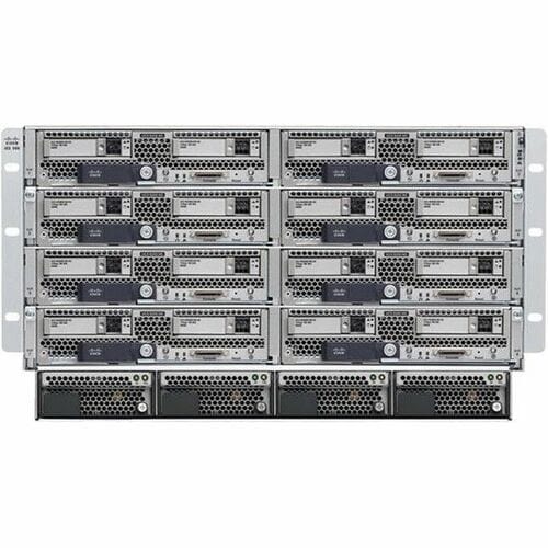 Cisco UCS 5108 Blade Server Chassis - Gray - 6U - TAA Compliant - UCS-SP-5108-AC-AVT