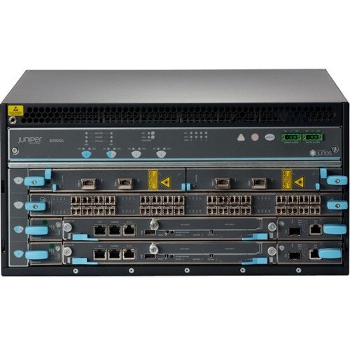Juniper EX9200 Ethernet Switch - Manageable - 3 Layer Supported - 410 W Power Consumption - 5U - Rack-mountable - 1 Year Limited Warranty - TAA Compliant EX9204-RED3C-AC - EX9204-RED3C-AC - Image 2