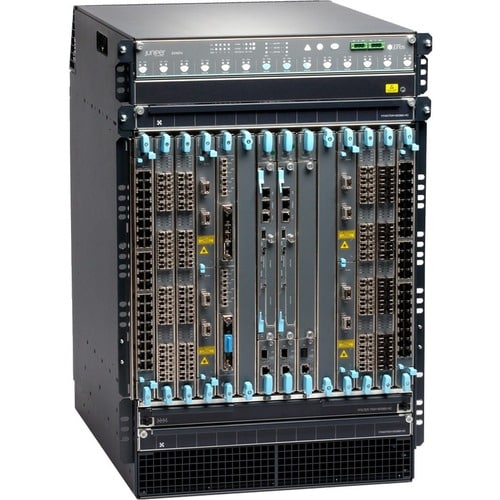 Juniper EX9200 Ethernet Switch - Manageable - 3 Layer Supported - 1290 W Power Consumption - 16U - Rack-mountable - 1 Year Limited Warranty - TAA Compliant EX9214-RED3C-AC - EX9214-RED3C-AC