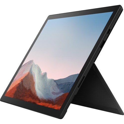 Microsoft Surface Pro 7+ Tablet - 12.3" - 16 GB - 256 GB SSD - Windows 10 Pro - Matte Black - TAA Compliant - Core i7 11th - 1YC-00002
