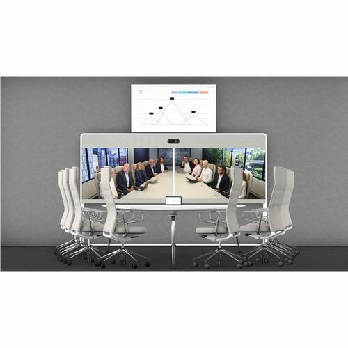 Cisco Webex Room 70 Panorama, No-Radio - For Video Conferencing - Medium/Large Room Size Supported - CMOS - 1920 x 1080 Video (Live) - 3840 x 2160 Video - CS-ROOM70P-NR-K9