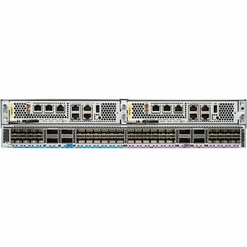 Cisco ASR 9902 Chassis, 2RU - Powerline - 48 QSFP28 Slots, SFP28 Slots, SFP+ Slots, QSFP-DD Slots - 100 Gigabit Ethernet - IEEE 802.3ah, IEEE 802.1ag, IEEE 802.3, - ASR-9902