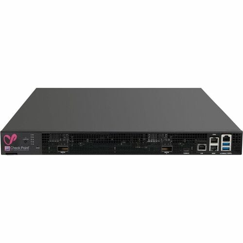 Check Point Quantum TE2000XN-28VM Network Security Appliance - Threat Emulation - 2 Port - 10/100/1000Base-T, 100GBase-X, 10GBase-SR - 100 Gigabit Ethernet - 2 x RJ-45 - 2 Total - CPAP-SBTE2000XN-28VM