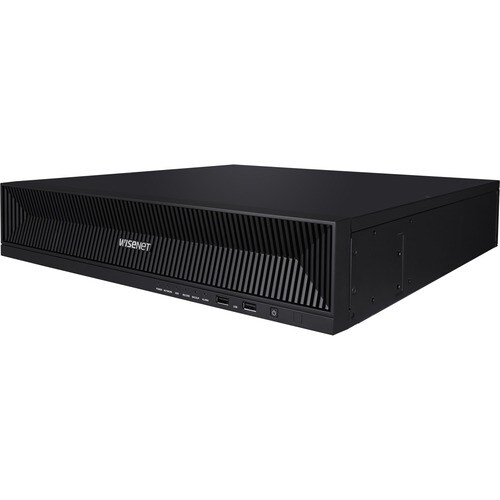HANWHA 8K 32CH NVR INTEL 64TB 8 FIXED HDDS AI SEARCH QR CODE XRN-3210B2-64TB