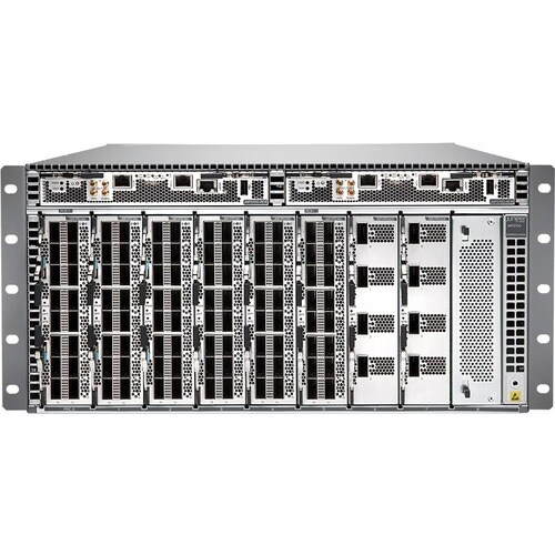 Juniper QFX5700 Ethernet Switch - Manageable - 400 Gigabit Ethernet - 3 Layer Supported - Modular - 3000 W Power Consumption - Optical Fiber - 5U - Rack-mountable - QFX5700-BASE-AC - Image 2