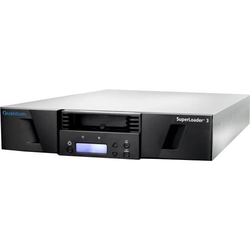 Quantum SuperLoader 3 Tape Autoloader - 1 x Drive/16 x Slot - LTO-9 - (Compressed)314.57 MB/s (Native) / 786.43 MB/s (Compressed) - SAS - 2URack-mountable ET-Q29AE-HG - ET-Q29AE-HG