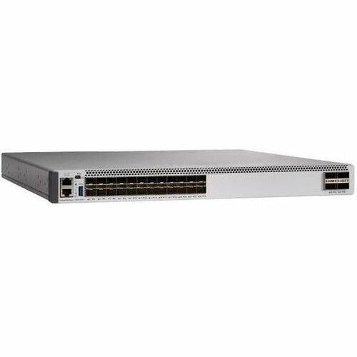 Cisco Catalyst C9500X-28C8D Ethernet Switch - Manageable - 400 Gigabit Ethernet, 100 Gigabit Ethernet - 100GBase-X - 3 Layer Supported - Modular - Twisted Pair - 1U - - C9500X-28C8D-A=