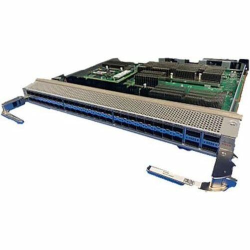 Cisco Line Card - For Data Networking, Optical NetworkOptical FiberGigabit Ethernet, 10 Gigabit Ethernet, 25 Gigabit Ethernet, 40 Gigabit Ethernet, 100 Gigabit Ethernet - 100Base-X, 10GBase-X, 25GBase-X, 40GBase-X, - NC-55-32T16Q4H-A=