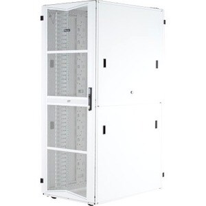 Panduit FlexFusion Rack Cabinet - 48U Rack Height x 31.50" Rack Width x 47.24" Rack Depth - White XG84822WS009Q - XG84822WS009Q