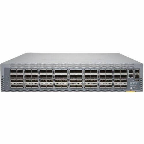 Juniper QFX5210-64C Ethernet Switch - Manageable - 100 Gigabit Ethernet - 100GBase-X - 3 Layer Supported - Modular - 450 W Power Consumption - Optical Fiber - 1U - B1-Q5210-64CI-A-A5