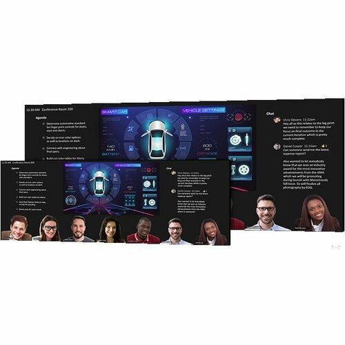 Planar UC Complete 21:9 207" P1.2 LED Video Wall - 207" LCD - High Dynamic Range (HDR) - 24 Hours/7 Days Operation - 3840 x 1620 - Direct - 998-3243-00