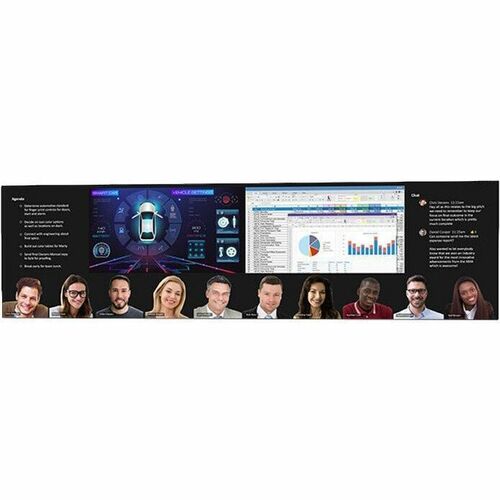 Planar UC Complete 32:9 198" P1.2 LED Video Wall - 198" LCD - High Dynamic Range (HDR) - 24 Hours/7 Days Operation - 3840 x 2160 - 32:9 - 998-3245-00