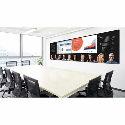Planar UC Complete 21:9153" P1.2 LED Video Wall - 153" LCD - High Dynamic Range (HDR) - 24 Hours/7 Days Operation - 2880 x 1080 - Direct View - 998-3242-00 - Image 2