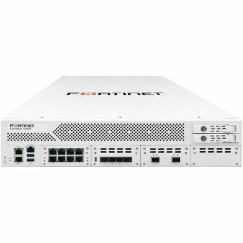 Fortinet FortiWeb 1000F High Availability Firewall - Web Application Protection - 10GBase-X, 1000Base-X - 10 Gigabit Ethernet - SSL, TLS, RSA - 6 Total Expansion Slots - 5 - FWB-1000F-BDL-934-60